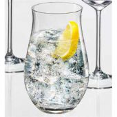 Склянки для води високі 380мл, набір 6 штук BOHEMIA 23016-380 Attimo