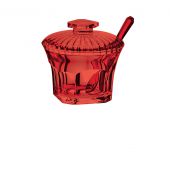 Цукорниця з чайною ложкою Guzzini 29150065 Belle epoque 11 х 10,2 см Red