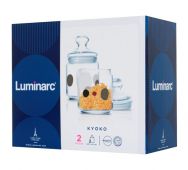 Набір банок Luminarc N1690 CLUB KYOKO WHITE