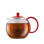 Заварювальний чайник з пресом Bodum 1844-294 ASSAM червоний 1 л