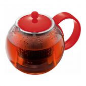 Заварювальний чайник з пресом Bodum 1844-294 ASSAM червоний 1 л