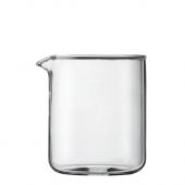 Колба змінна Bodum 1504-10 SPARE з носиком 0,5 л/4 чашки Transparent