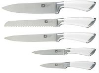 Hабор ножей Amefa Richadson R170WHK445K20 Fusion с блоком-подставкой 5 пр