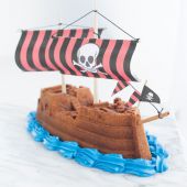 Форма для кексу Nordic Ware 59224 Pirate Ship Cake Pan 35.6x16.5x10.2 см
