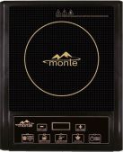 Электроплитка индукционная Monte 2100-MT 3 режима 2000 Вт Черная