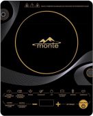 Електроплитка індукційна Monte 2102-MT 5 режимів 2000 Вт Чорна
