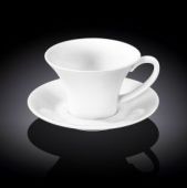 Чашка чайна WILMAX 993171 з блюдцем 330 мл (ціна за 1 компл, набір з 12 предм)