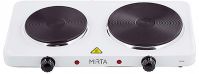 Настольная плита Mirta 9925-НР 2 конфорки 1000/1500 Вт