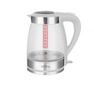 Скляний чайник Mirta 1042-KTT з підсвіткою Потужність 2200 Вт 1.7 л (декор)