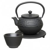 Набір посуду з чавуну для чаю BergHOFF 1107218 Studio на 5 пр. Чорний