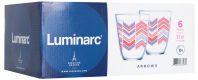 Набір склянок LUMINARC N3465 NEO ARROWS 310 мл - 6 шт