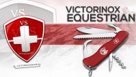 Нож Victorinox 0.8583 Equestrian 111 мм с фиксатором красный