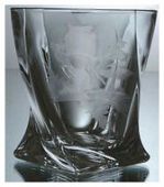 Склянки для віскі ручного гравірування Bohemia 99999/75C76/923 Quadro Полювання 340мл 6шт.