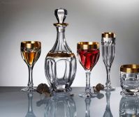 Склянки для соку Bohemia 2КС86К/1001/430469/300 Safari Gold 300 мл 6шт.