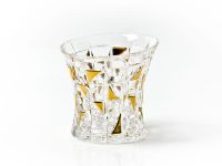 Набор стаканов для виски Bohemia 23203/72232/200 Patriot Gold Золотой декор 6шт.