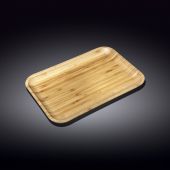 АКЦИЯ! Блюдо бамбуковое прямоугольное WILMAX 771054 Bamboo 30,5х20,5 см