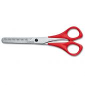 Ножницы Victorinox 8.0936.16 парикмахерские для филировки 16 см Красные