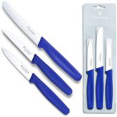 Набір ножів Victorinox 5.1112.3 синій 3 пр в блістері