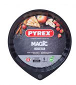Форма круглая PYREX MG27BN6 Magic с волнистым бортиком 27 см