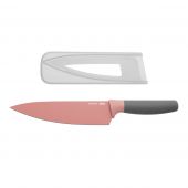 Ніж кухарський BergHOFF 3950111 LEO з покриттям 19 см (рожевий)