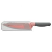 Ніж кухарський BergHOFF 3950111 LEO з покриттям 19 см (рожевий)