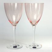 Набор бокалов для вина BOHEMIA 40796 250 382050-2 Kate 250 мл - 2 шт Pink