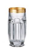 Склянки для соку Bohemia 2KC86K/1001/430469/300 SAFARI 300 мл 6 шт (золото)