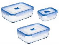 Набір контейнерів LUMINARC N6241 Pure Box Active 3 пр синій