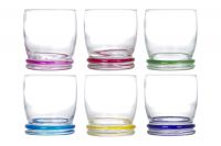 Набір склянок низьких LUMINARC N0754 Cortina Rainbow 310 мл