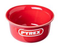 Форма керамическая порционная круглая PYREX SU09BR5 Supreme red 9 см