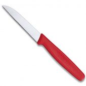 Нож овощной Victorinox 5.0431 Standard серрейтор 8 см красный