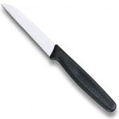 Нож овощной Victorinox 5.0433 Standard серрейтор 8 см черный
