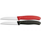 Нож кухонный Victorinox 6.7431 Swiss Classic серрейтор 8 см красный