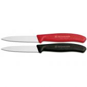 Нож кухонный Victorinox 6.7631 Swiss Classic серрейтор 8 см красный