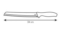Нож для хлеба TESCOMA 862050 SONIC 20 см