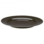 Тарелка обеденная IPEC 30903567 VERONA 26 см Чёрная