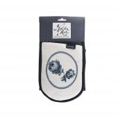 Подвійна рукавичка для духовки Creative Tops (Katie Alice) KA5200358 Vintage Indigo White Floral 88 х 19 см