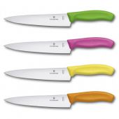 Кухонный разделочный нож Victorinox 6.8006.19L8B SwissClassic 19 см жёлтый в блистере