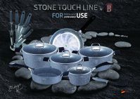 Каструля Berlinger Haus 1151N-BH Grey Stone Touch 20 см - 2.3 л