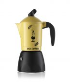 Гейзерная кофеварка Bialetti 0002324MR Оrzo Express 4 чашки Желтая