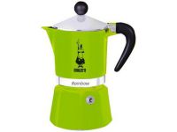 Гейзерная кофеварка Bialetti 4973 Rainbow 6 чашек Зеленая