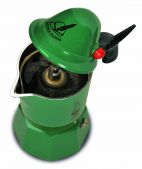 Кофеварка гейзерная Bialetti 0002762MR Break Alpina 3 чашки Green