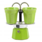Кофеварка гейзерная Bialetti 6192 2-Cup Mini Express 2 чашки Green