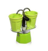 Кофеварка гейзерная Bialetti 6192 2-Cup Mini Express 2 чашки Green
