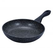 Сковорода без крышки VISSNER 7551-22 с мраморным покрытием Marble Black 22 см