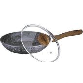 Сковорода с крышкой VISSNER 7532-24-VS Marble 24 см