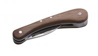 Грибной нож с щеткой Rosle R12976 складной 20,5 см