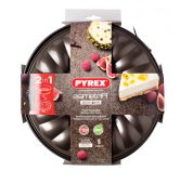 Форма для випічки роз'ємна Pyrex AS26DT0 Asimetria 26 см кекс + пиріг