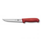 Нож кухонный Victorinox 5.6001.15 обвалочный Fibrox 15 см красный