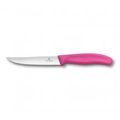 Нож кухонный Victorinox 6.7936.12L5 SwissClassic для стейка серрейтор 12 см розовый